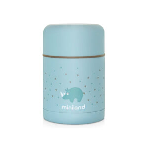 Thermos 600ml pour aliments solides bleu