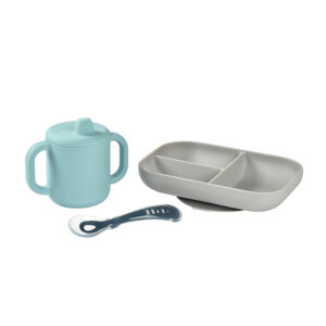 Coffret d’apprentissage silicone bleu