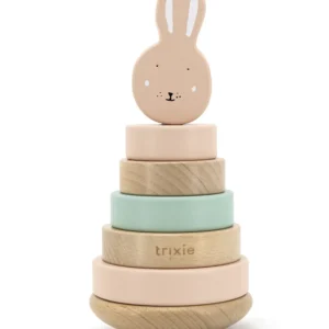 Tour à empiler en bois 12M+ - Mrs. Rabbit Trixie