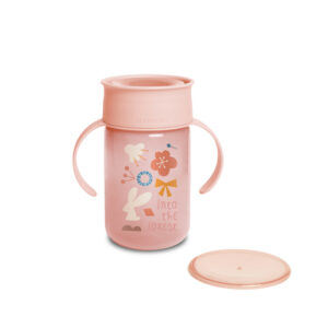 Tasse d’apprentissage 360º Trainer Cup Into the Forest +12 mois 340ml rose SUAVINEX