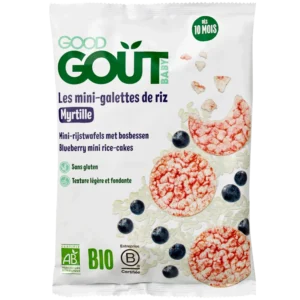 Good Goût Mini galettes de Riz à la Myrtille 10m+