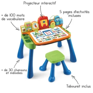 Magi Bureau Interactif 5 en 1 Bleu Vtech