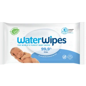 Lingettes nettoyantes bébé 60unités WaterWipes