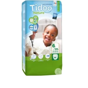 Tidoo Couches Écolo Taille 6/XXL 16/30kg 38un