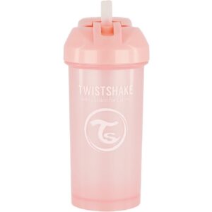 Straw Cup 360ml 12+m Pearl Pink TWISTSHAKE