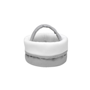 Panier de toilette lune gris