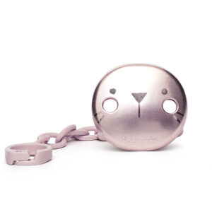 Attache-sucette premium hygge rose