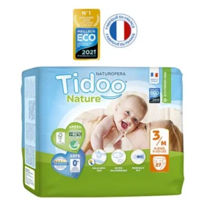 Tidoo Couches Écolo Taille 3/M 4/9kg 27un