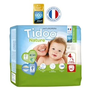 Tidoo Couches Écolo Taille 4/L 7/18kg 24un