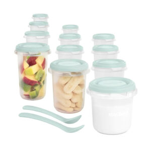 Miniland Set 12 pots de conservation Mint