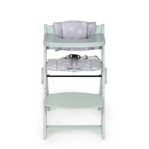 Chaise haute Full plus Gris/Turquoise-MS Innovaciones