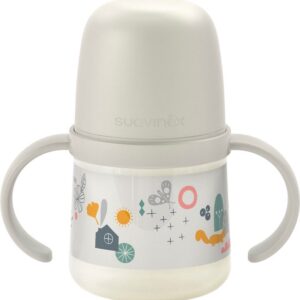 SUAVINEX | Flacon FIRST avec anses WALK 150 ml - beige