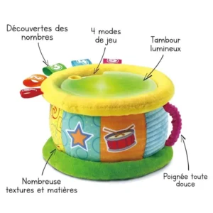 Vtech Tambour Lumi magique Bilingue