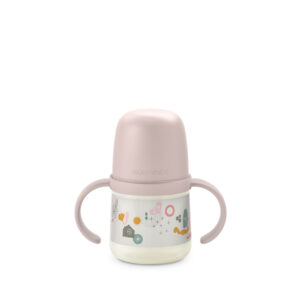 SUAVINEX | Flacon FIRST avec anses WALK 150 ml - rose