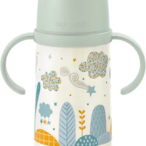 SUAVINEX | Flacon FIRST avec anses WALK 270 ml – Vert