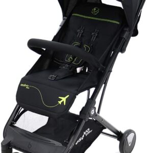 Poussette Flight noir/vert-Asalvo