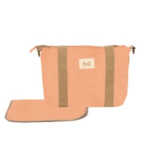 Sac à bandoulière avec matelas à langer Milano Pink Bimbidreams