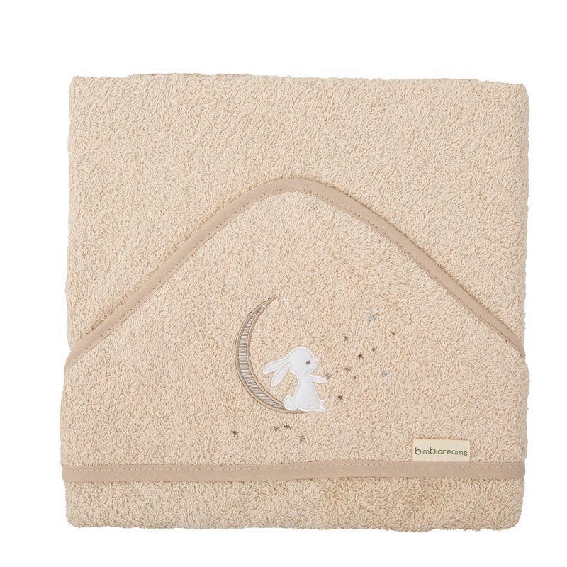 Cape de bain 100x100cm cm Moon Linen Bimbi Chic